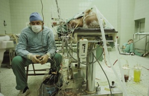 Heart surgeon after 23-hour-long (successful) heart transplant